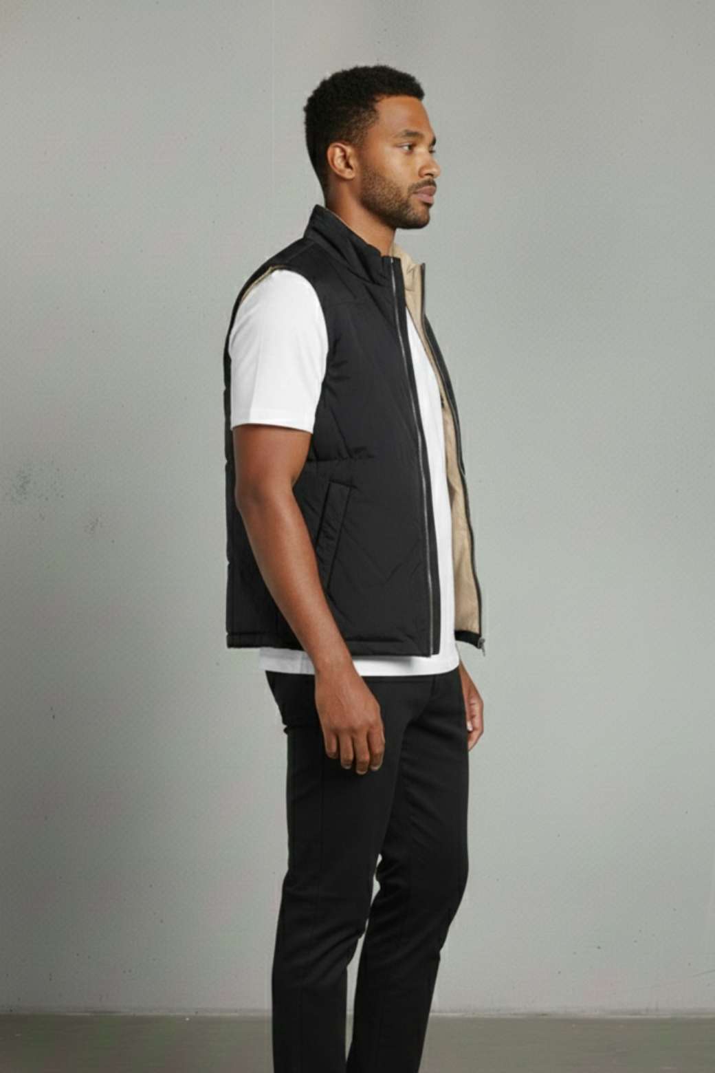 Dual Layer Vest Phantom Black