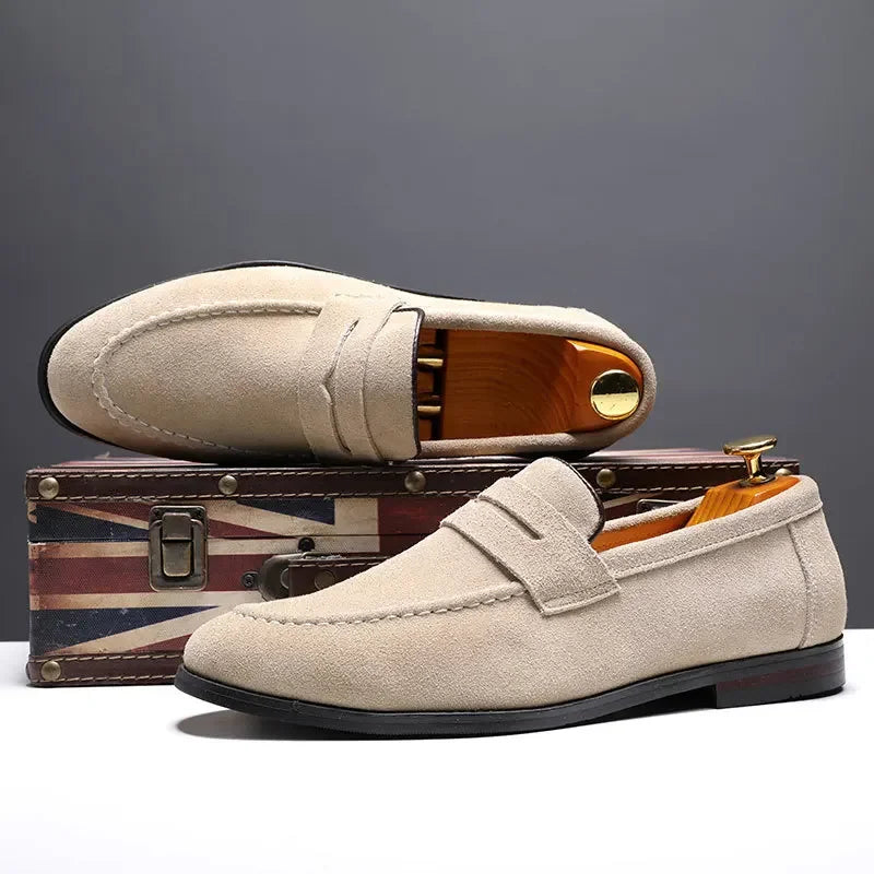 Summer Loafers – Calf Suede Leather