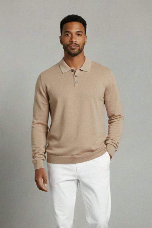 Wool Classic Sweater Polo – Premium Wool