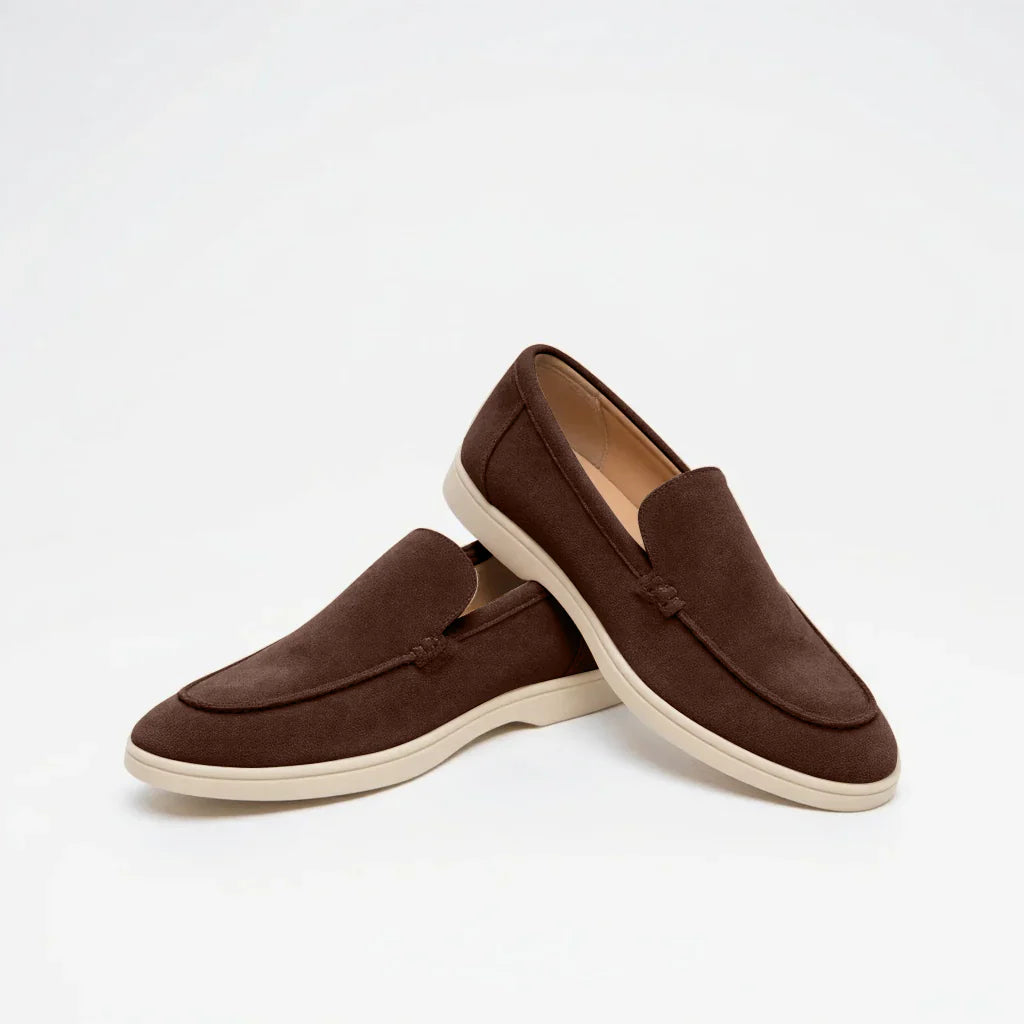 Premium Suede Loafers Brown