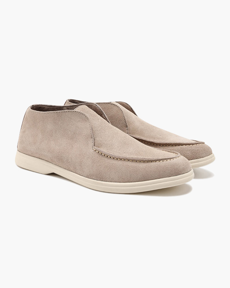 Premium Suede Loafers Taupe