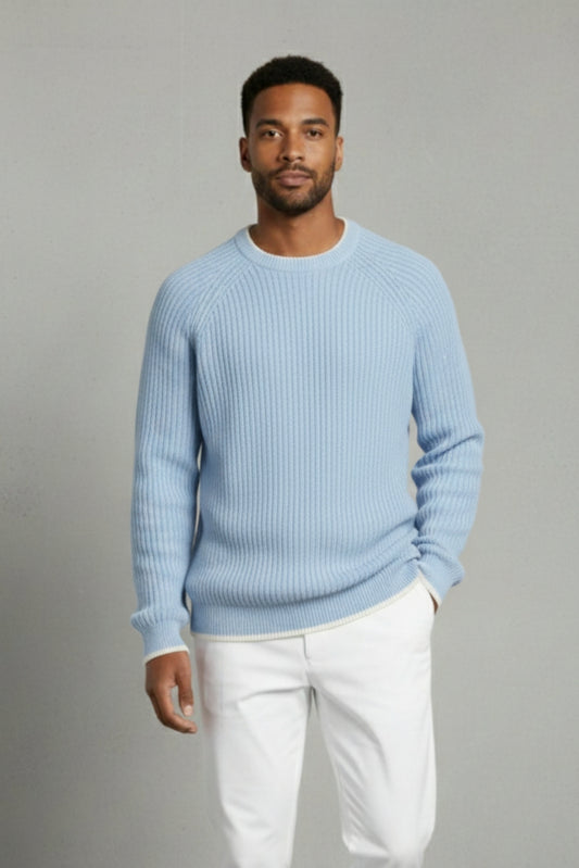 Wool Crewneck Sweater – Premium Wool