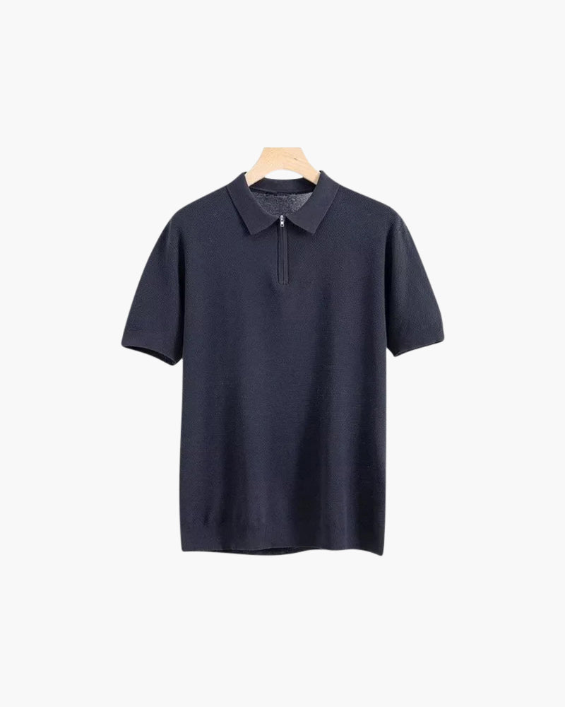 Ibiza Zip-Up Polo