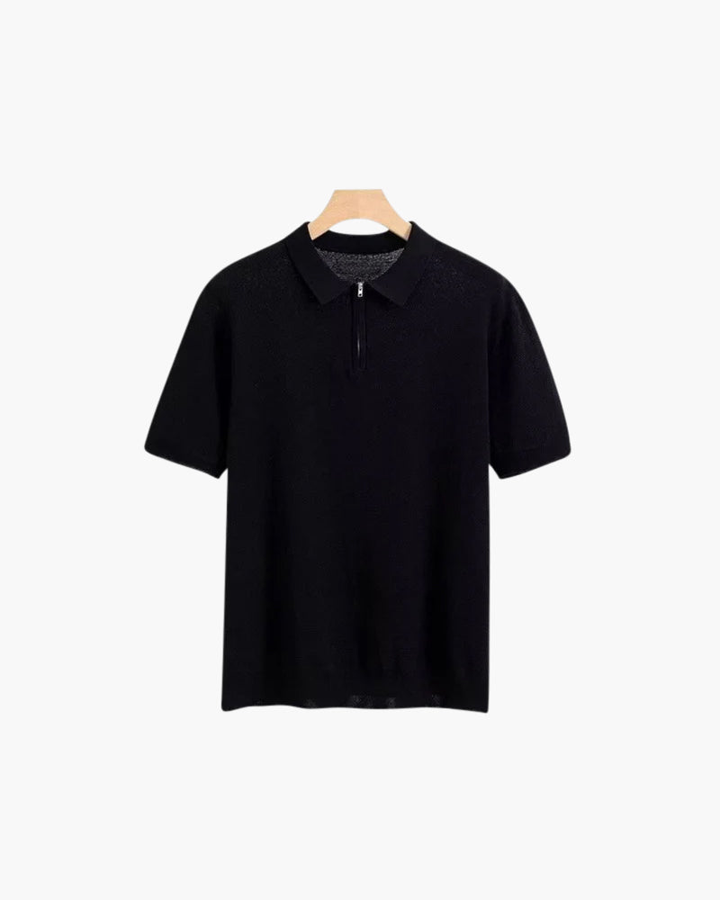 Ibiza Zip-Up Polo