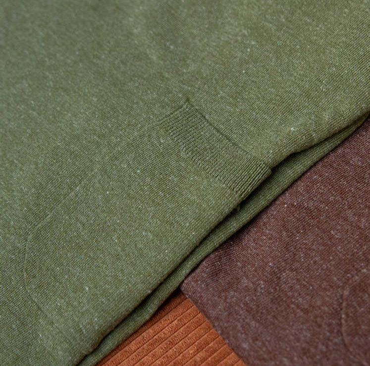 Premium Knitted Linen Blend T-Shirt Ivory