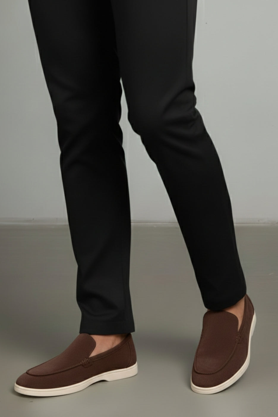 Premium Suede Loafers Brown