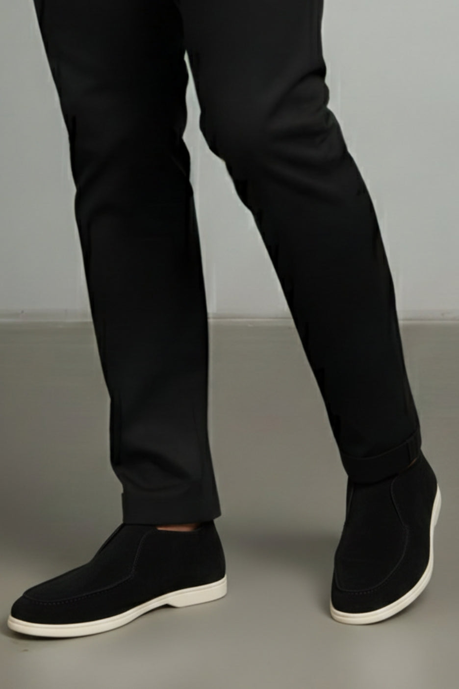 Premium Suede Loafers Taupe