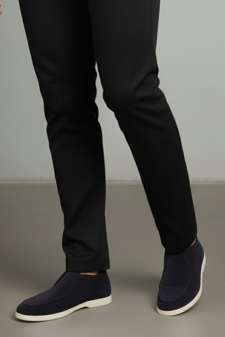 Premium Suede Loafers Taupe