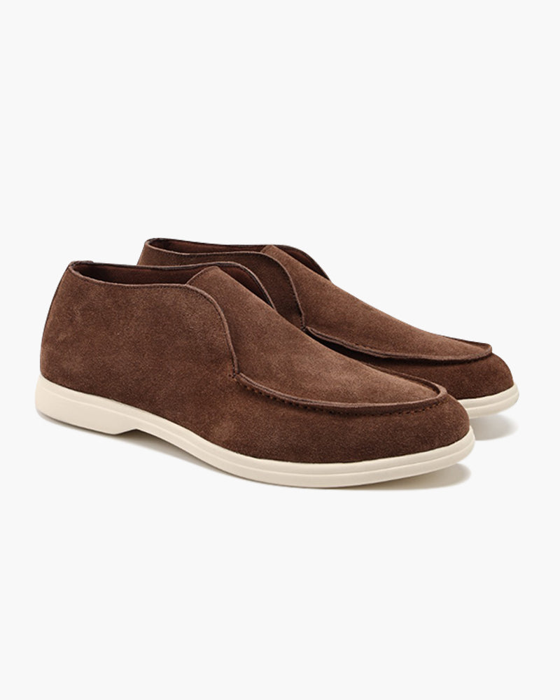 Premium Suede Loafers Taupe