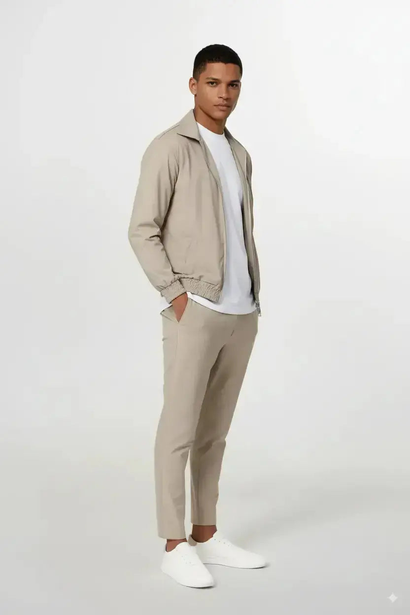 Premium Performance Crewneck Pearl Essence