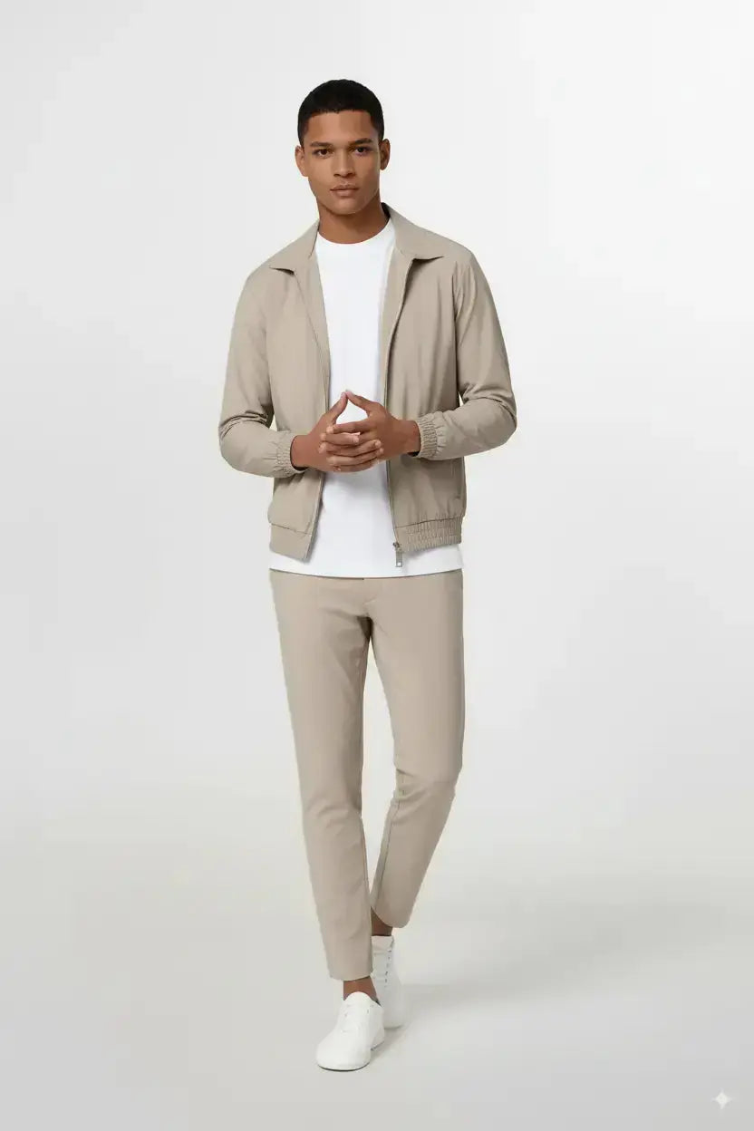 Premium Performance Crewneck Pearl Essence