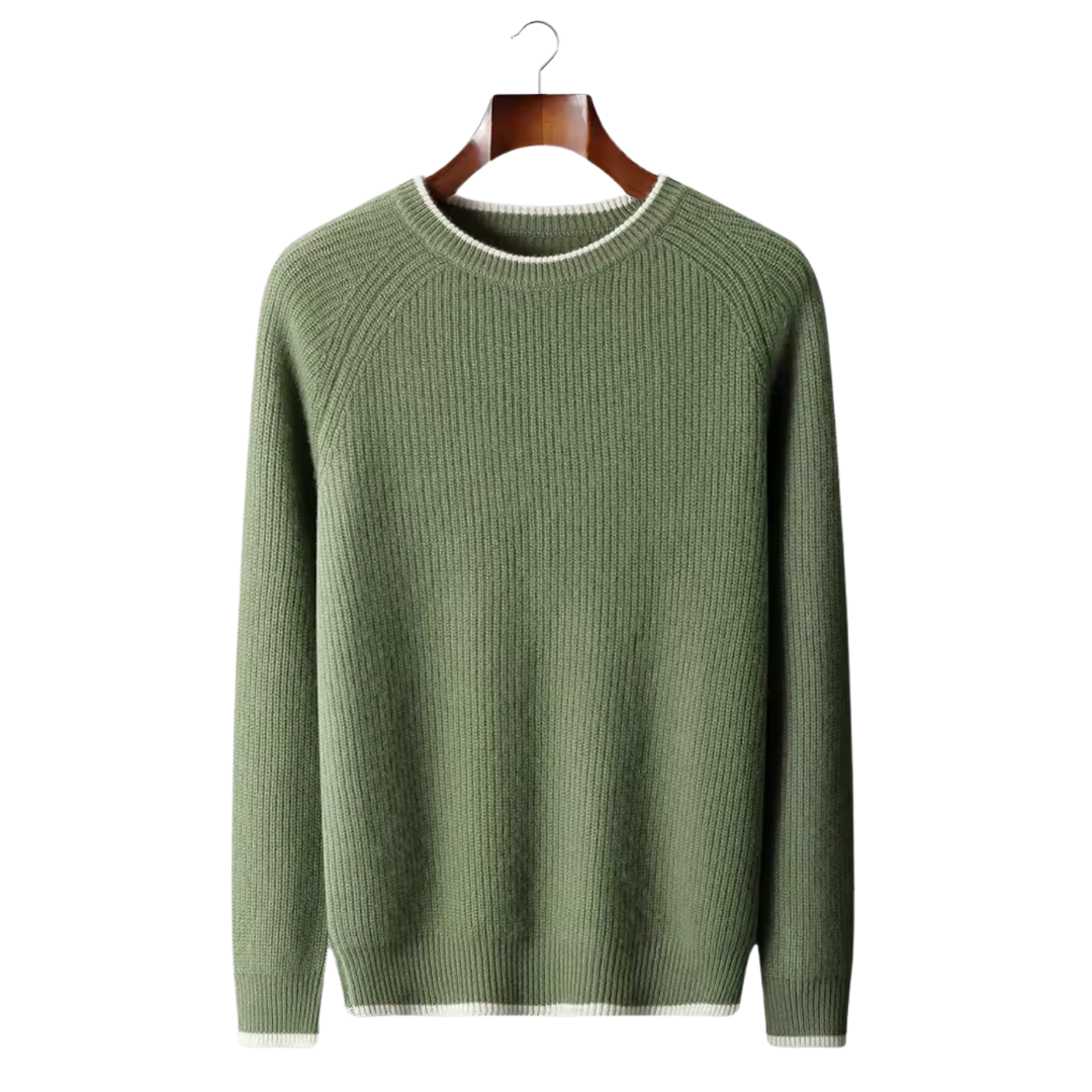 Wool Crewneck Sweater – Premium Wool