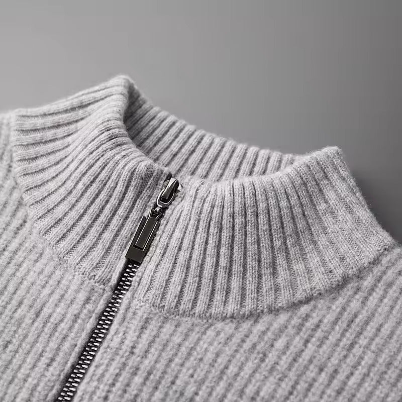 Cashmere Ribbed Sweater – 100% Premium Cashmere