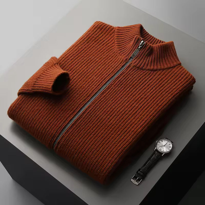 Cashmere Ribbed Sweater – 100% Premium Cashmere