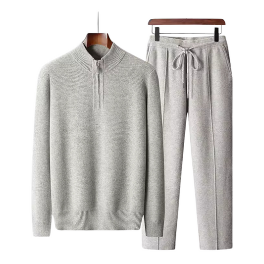 Premium Merino Wool Zip Tracksuit