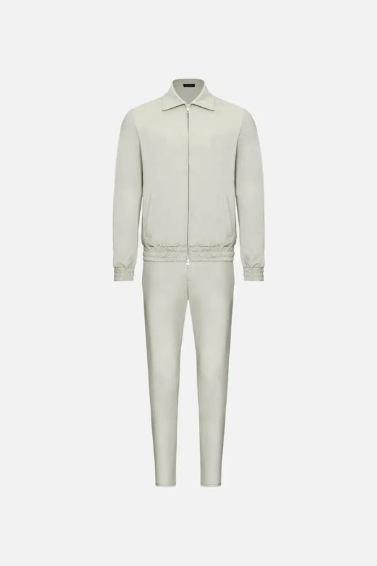 Premium Performance Crewneck Silver Mist