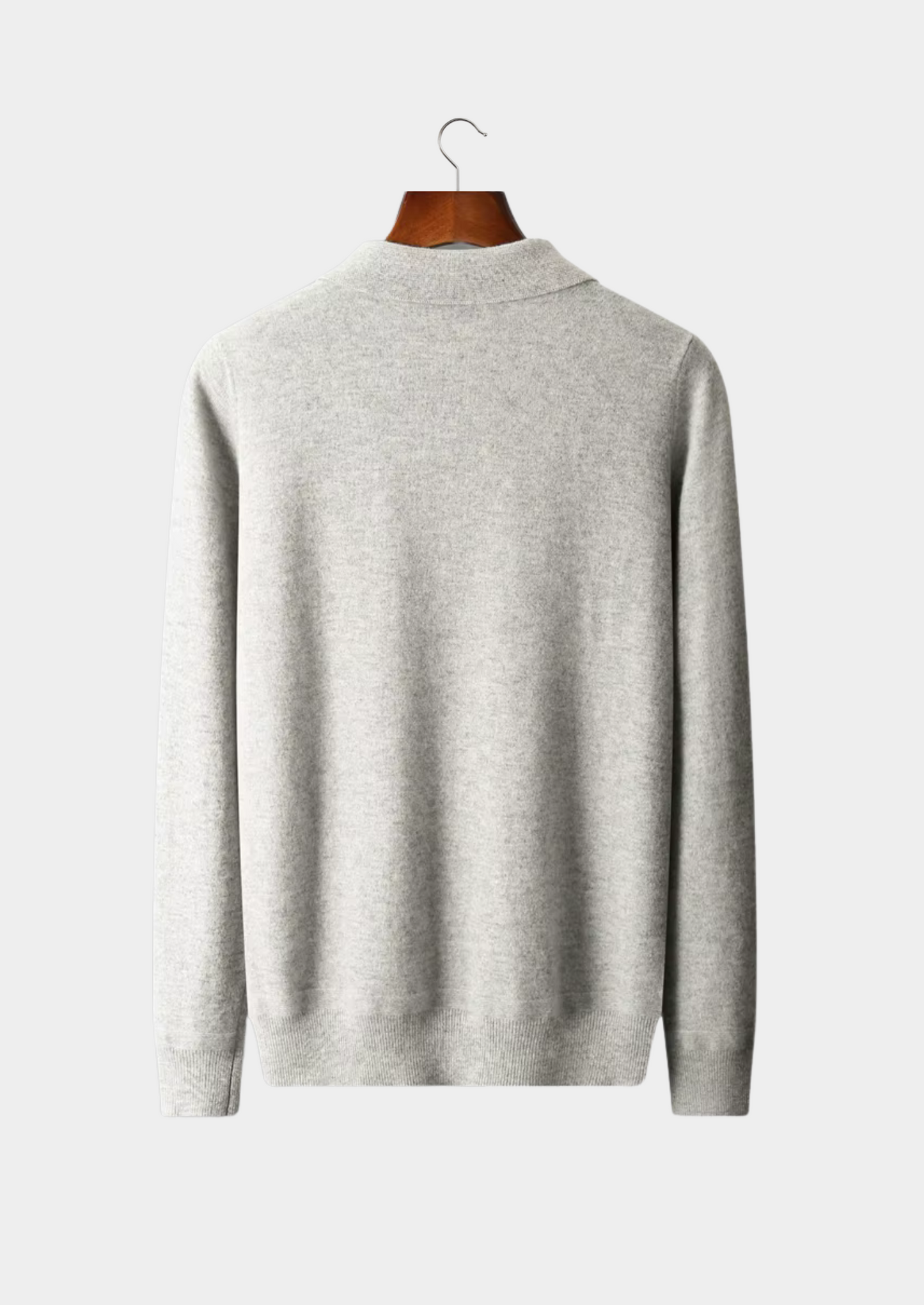 Striped Long Sleeve Polo