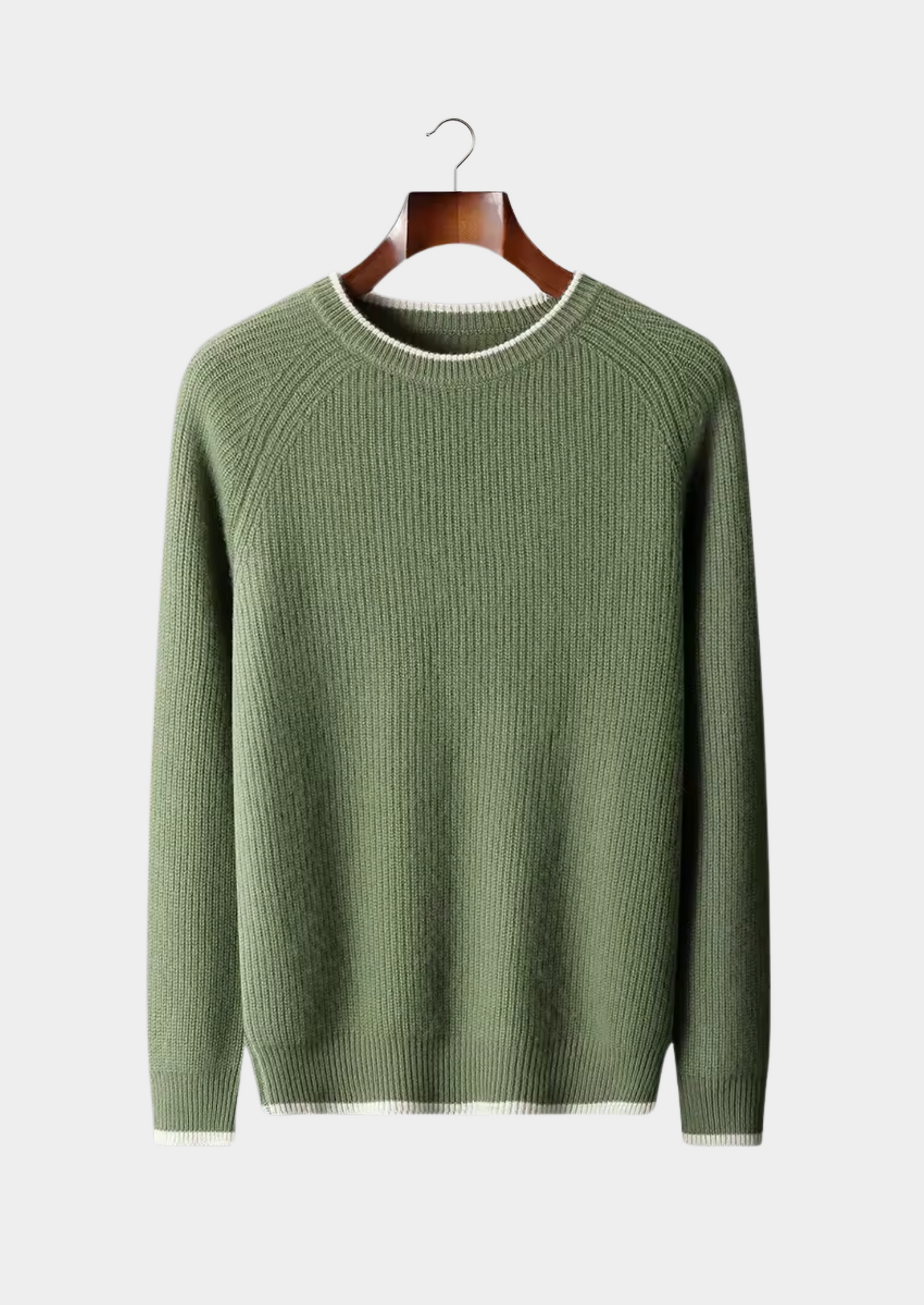 Wool Crewneck Sweater – Premium Wool
