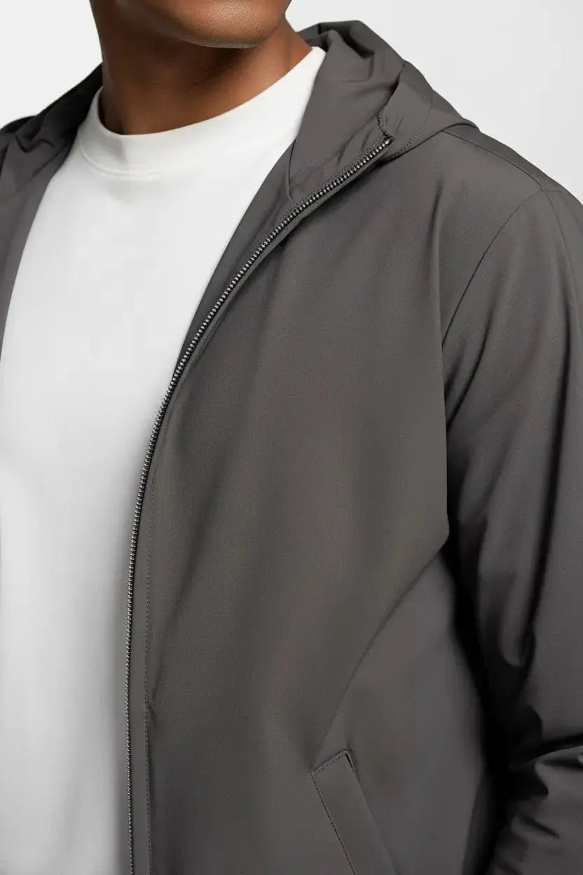 Premium Performance Hoodie Urban Titanium