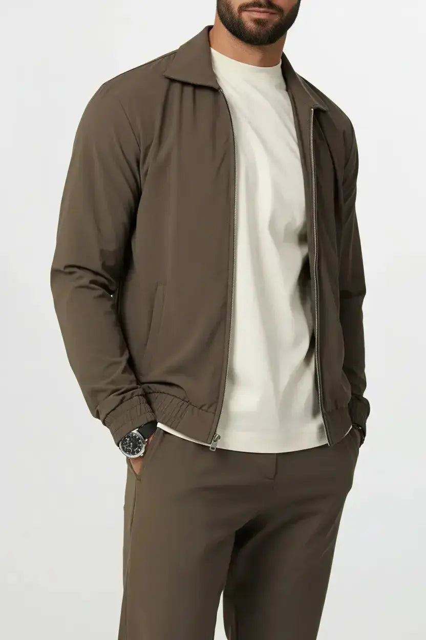 Premium Performance Crewneck Amber Haze