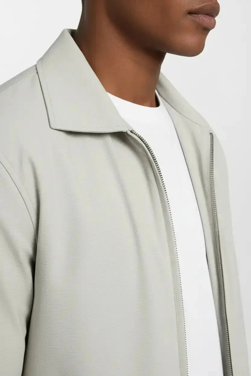 Premium Performance Crewneck Silver Mist