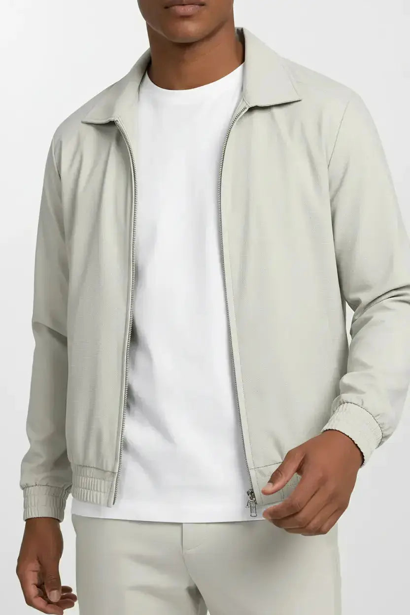 Premium Performance Crewneck Silver Mist