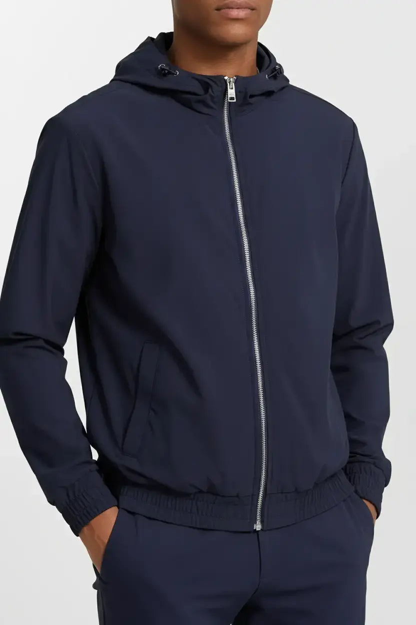 Premium Performance Hoodie Ocean Depths