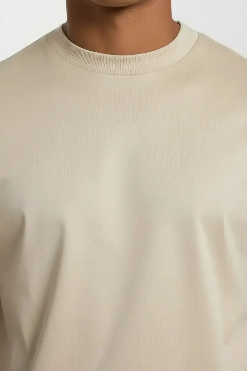 Premium Egyptian Cotton Tee Pearl Essence