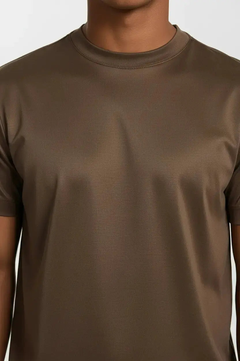Premium Egyptian Cotton Tee Amber Haze