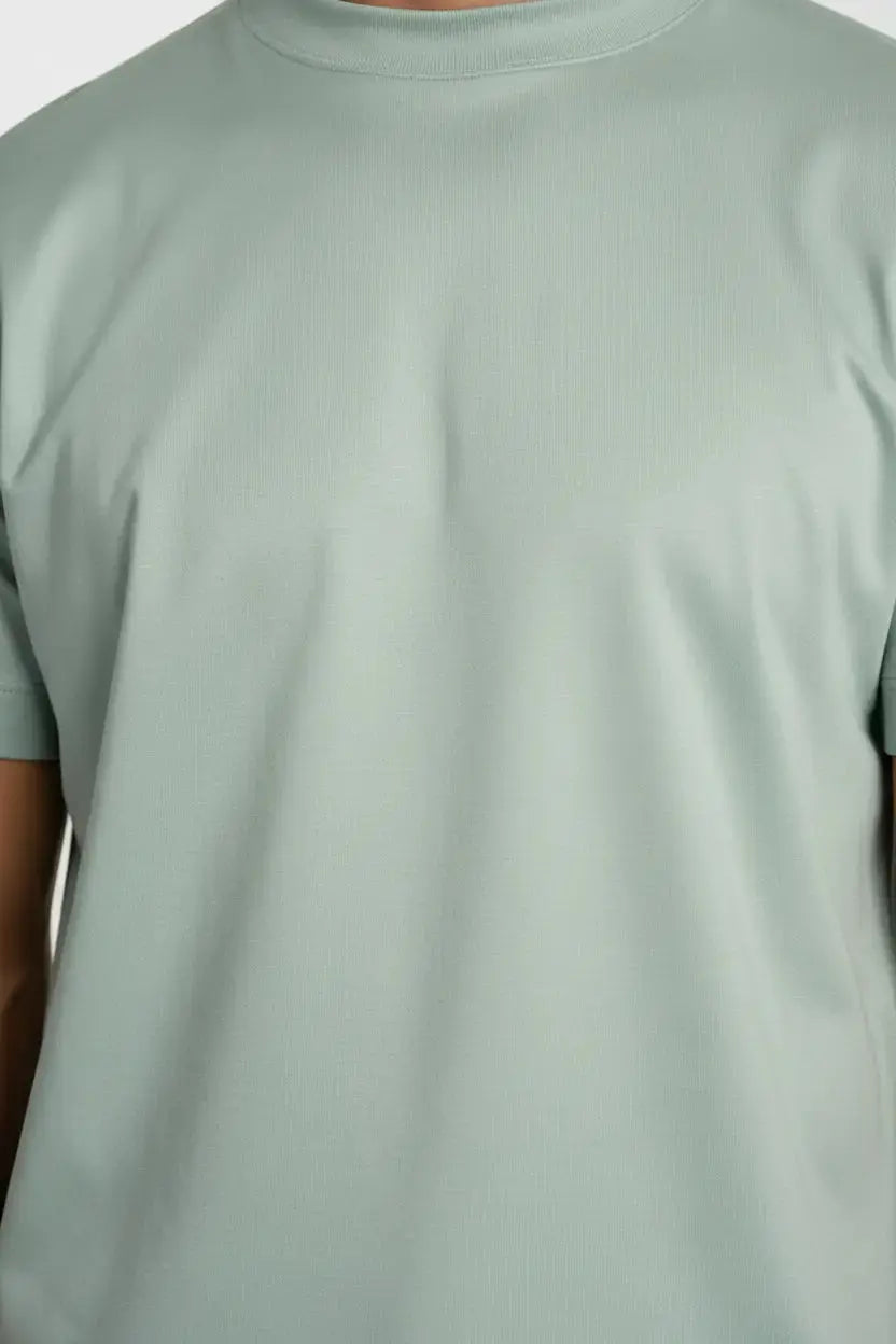Premium Egyptian Cotton Tee Cool Mint