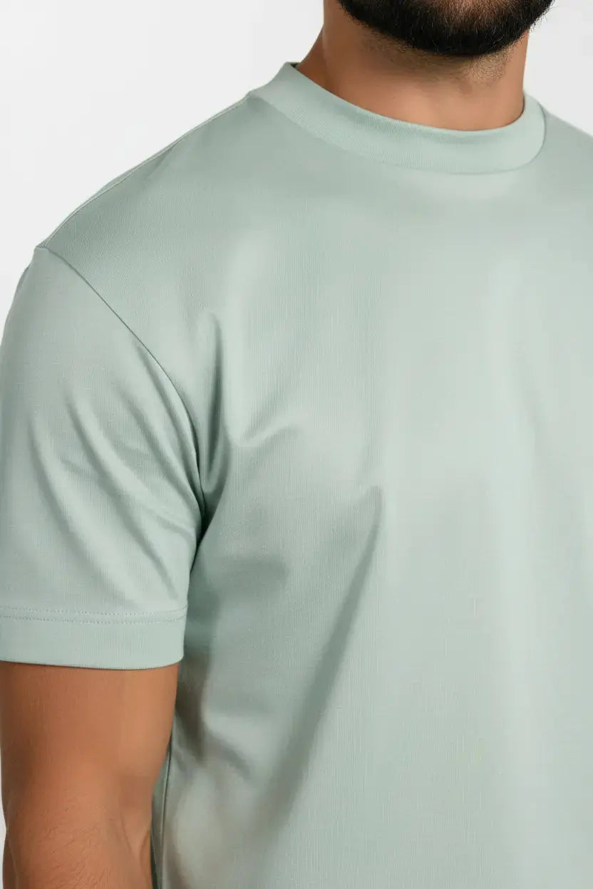 Premium Egyptian Cotton Tee Cool Mint