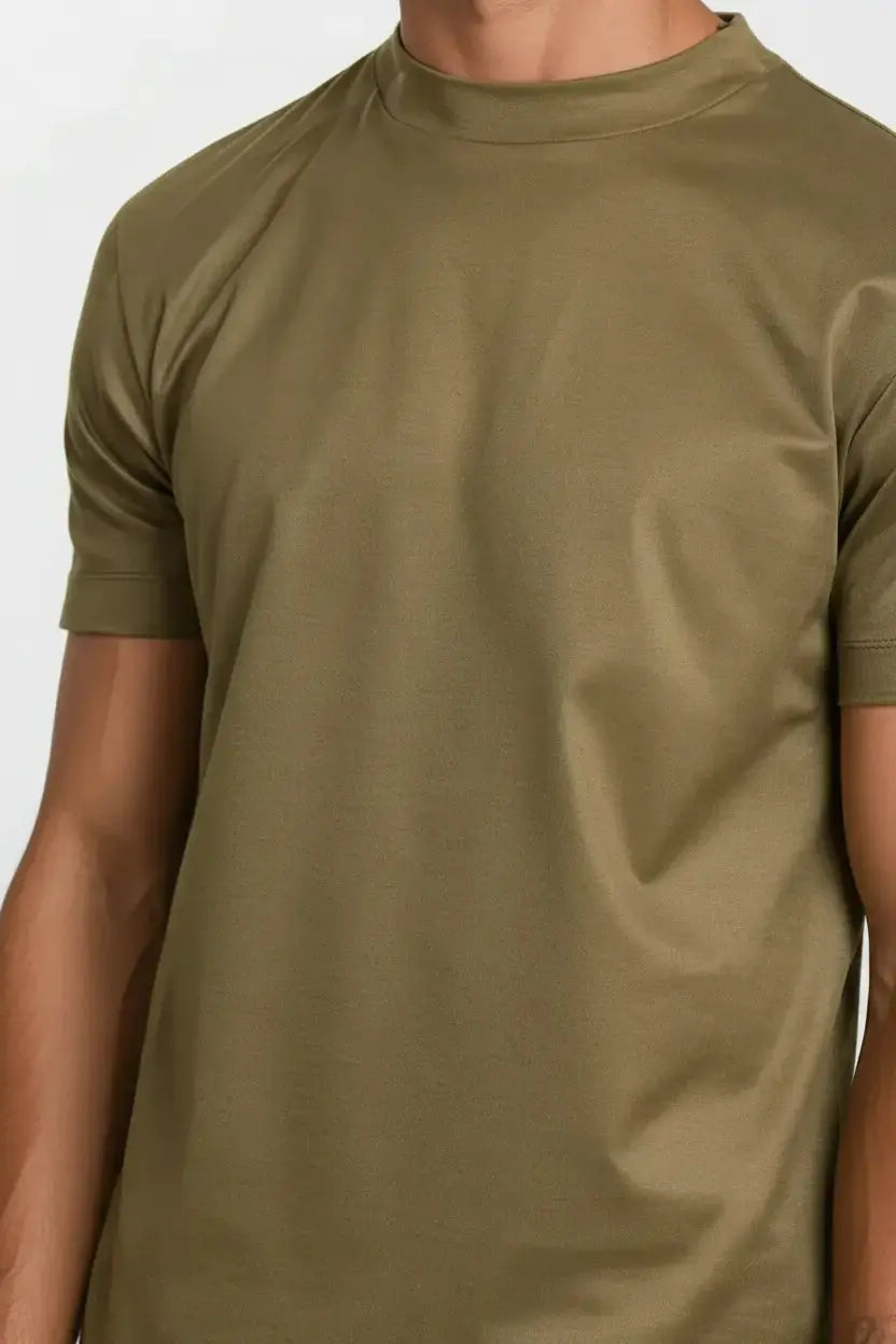 Premium Egyptian Cotton Tee Olive Dynasty
