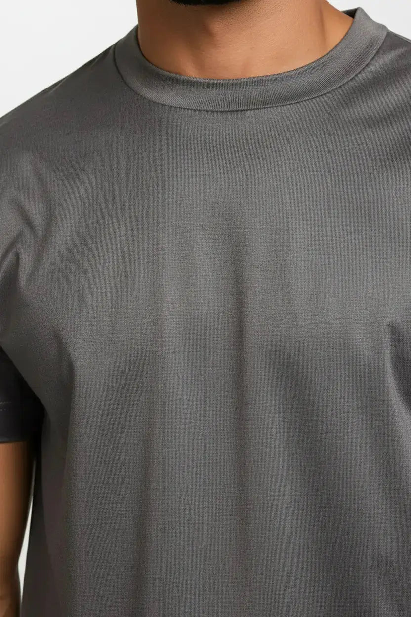 Premium Egyptian Cotton Tee Urban Titanium