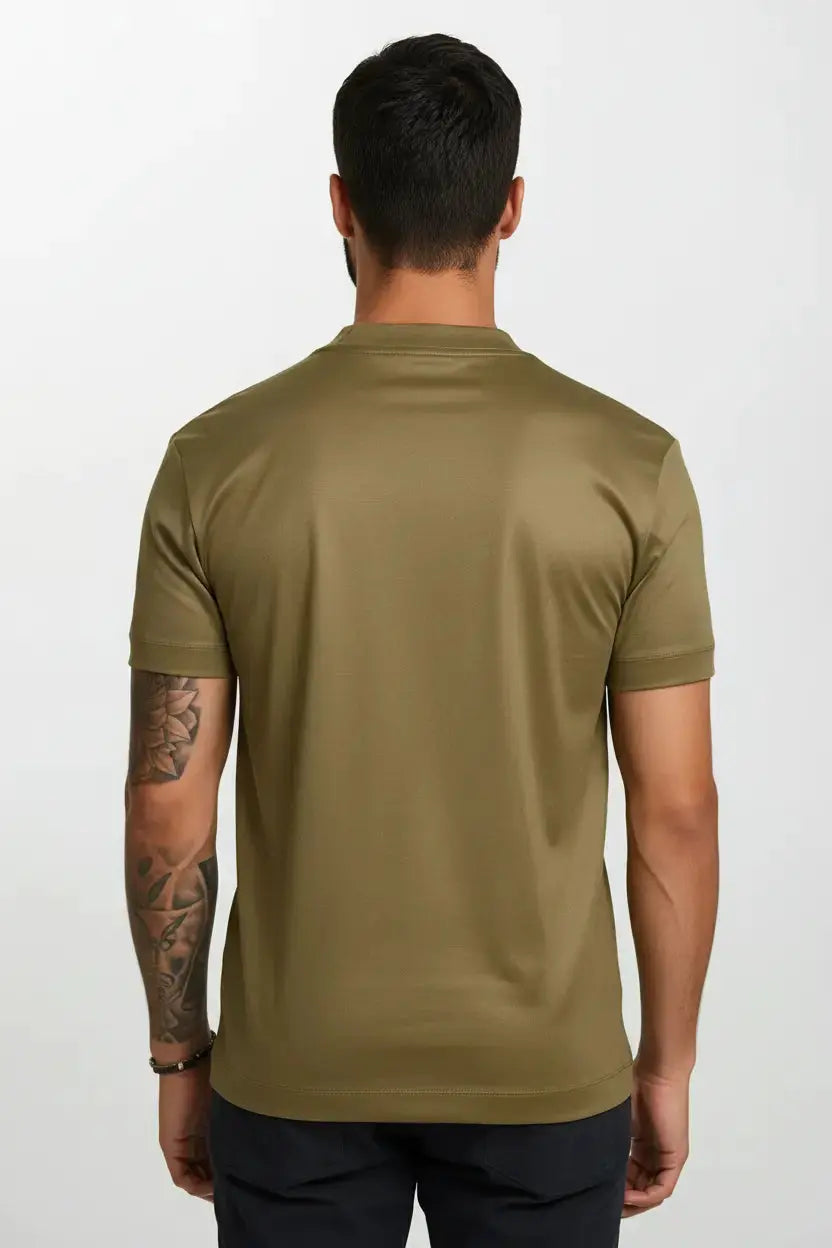 Premium Egyptian Cotton Tee Olive Dynasty