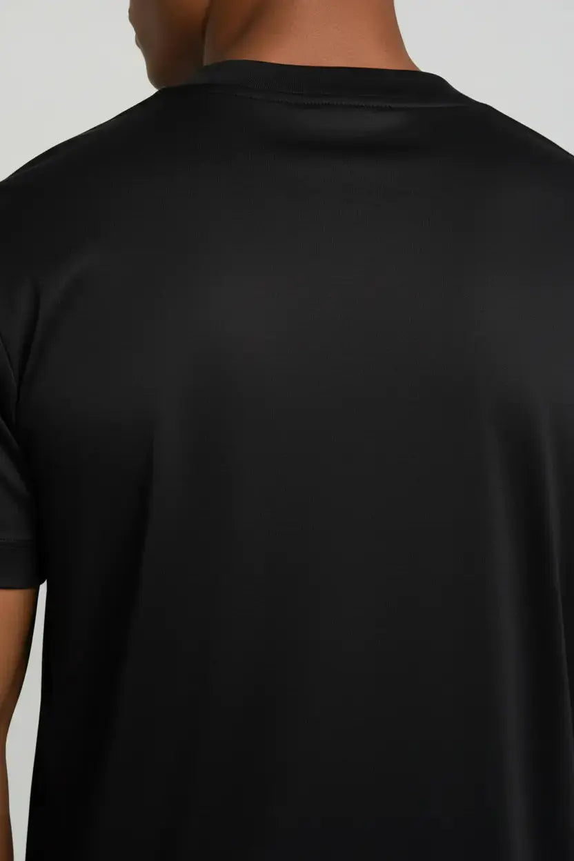 Premium Egyptian Cotton Tee Noir Luxe
